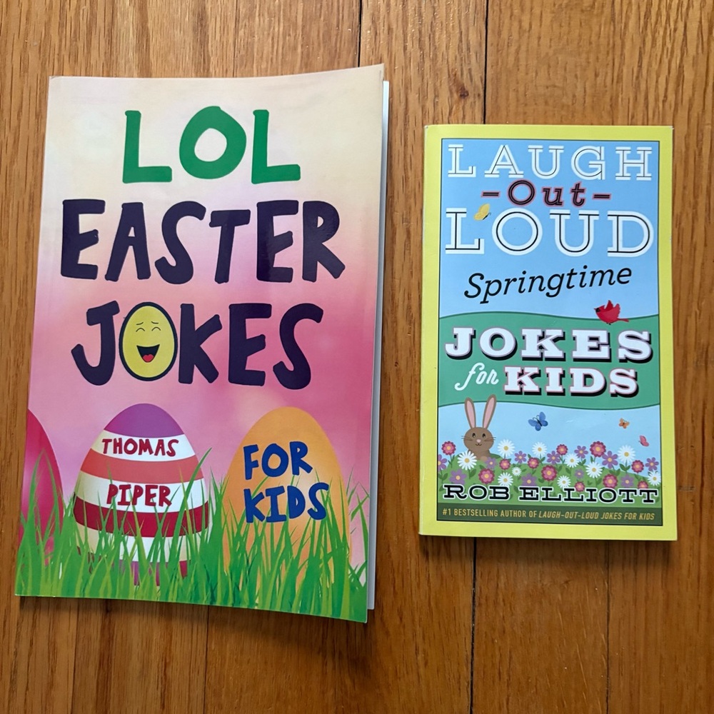 Kids Easter & Spring Joke Book Bundle (2 Books) – Rob Elliott & Thomas Piper